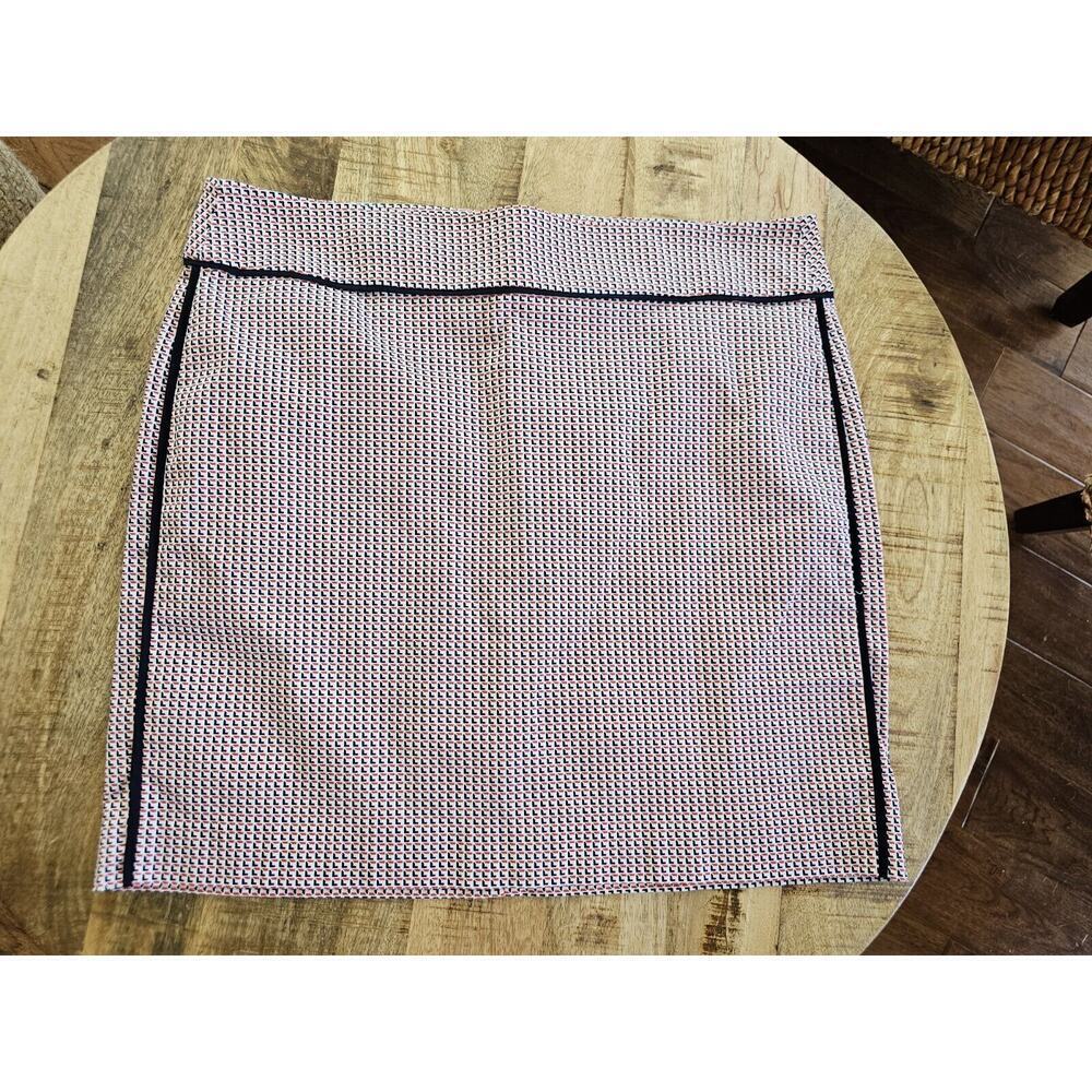 Ann Taylor Mini Skirt Spandex Women's Size 12 Nautical Summer